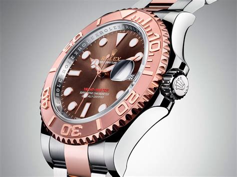 rolex yacht master rose gold diamond face|rolex yacht master 16622 40mm.